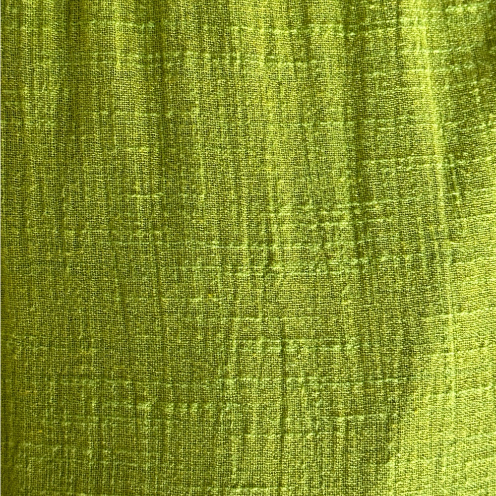 Stitchdrop Cap Sleeve Layered Ruffle Tiered Lime Green Maxi Dress in Size Small - Picture 6 of 10
